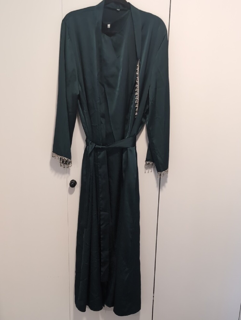 Sleeveless Long Maxi Dress - Deep Teal Green